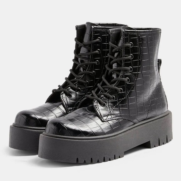 Topshop Billy boots size 6.5 - Picture 1 of 9